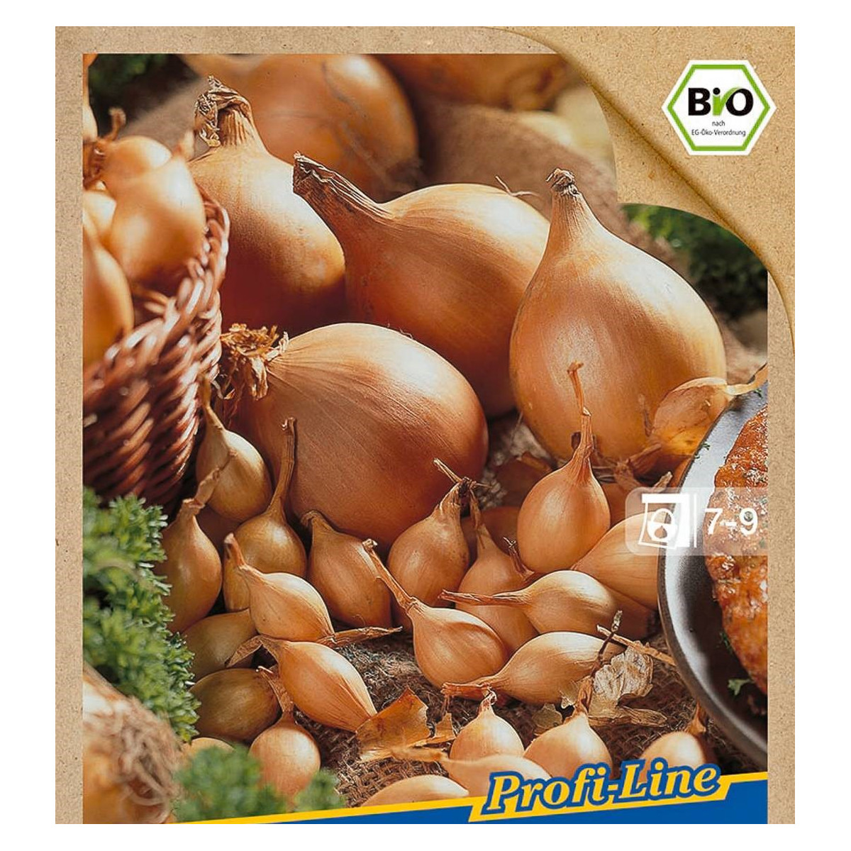 BIO Cibule sazečka Setton - Allium cepa - bio cibulky - 40 ks