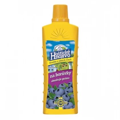 Hoštické hnojivo na borůvky s guánem - hnojivo - 500 ml