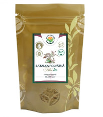 Tulsí BIO - Bazalka posvátná - Ocimum sanctum - mletá nať - bio kvalita - 100 g
