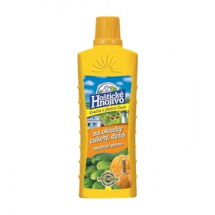 Hoštické hnojivo na okurky, cukety a dýně - hnojivo - 500 ml