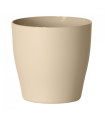 Obloga za cvetlični lonec LIVING temno bež - 15 x 15 cm - 1 kos