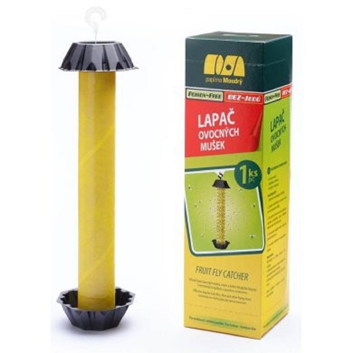 Lapač ovocných mušek - Fly stick - ochrana proti hmyzu - 1 ks