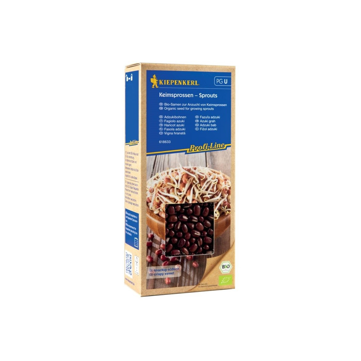BIO Vigna hranatá - bio semena na klíčení - 200 g