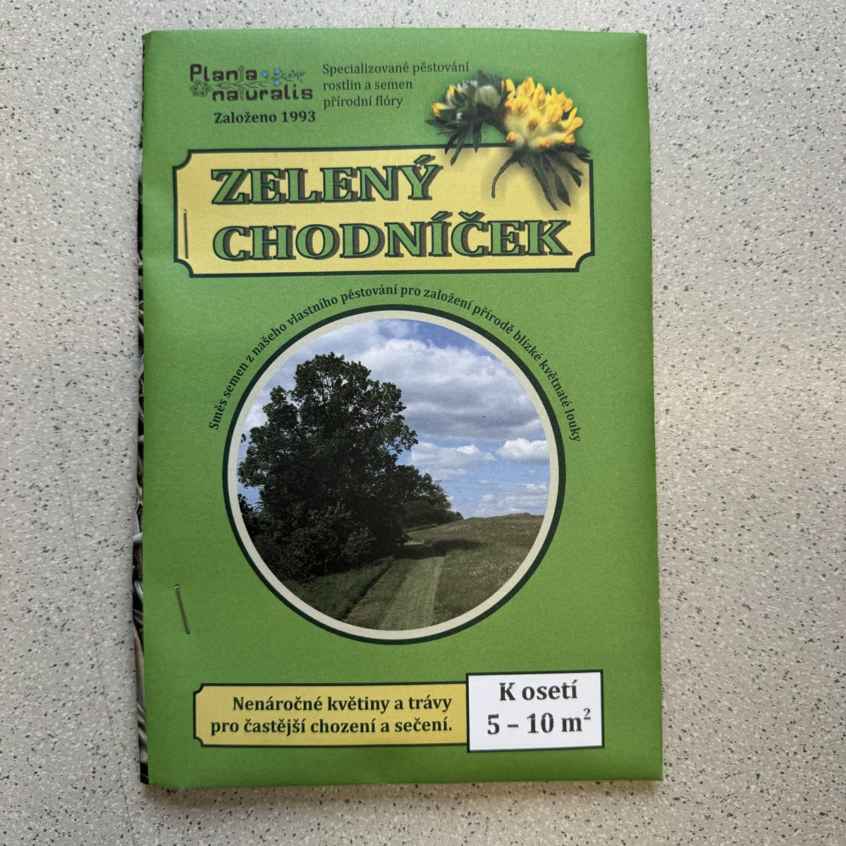 Zelený chodníček - semena Planta Naturalis - směs - 10 g