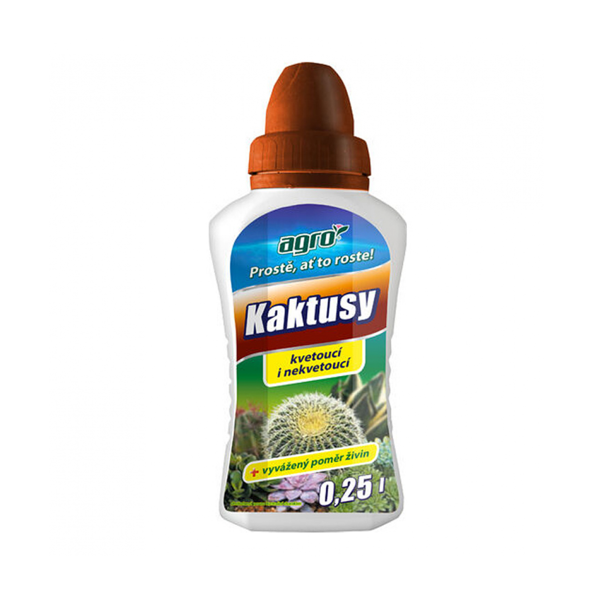 Hnojivo pro kaktusy a sukulenty – Agro – tekuté hnojivo