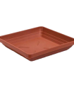 Podstavek Lotos terakota - 14 x 14 - 1 kos