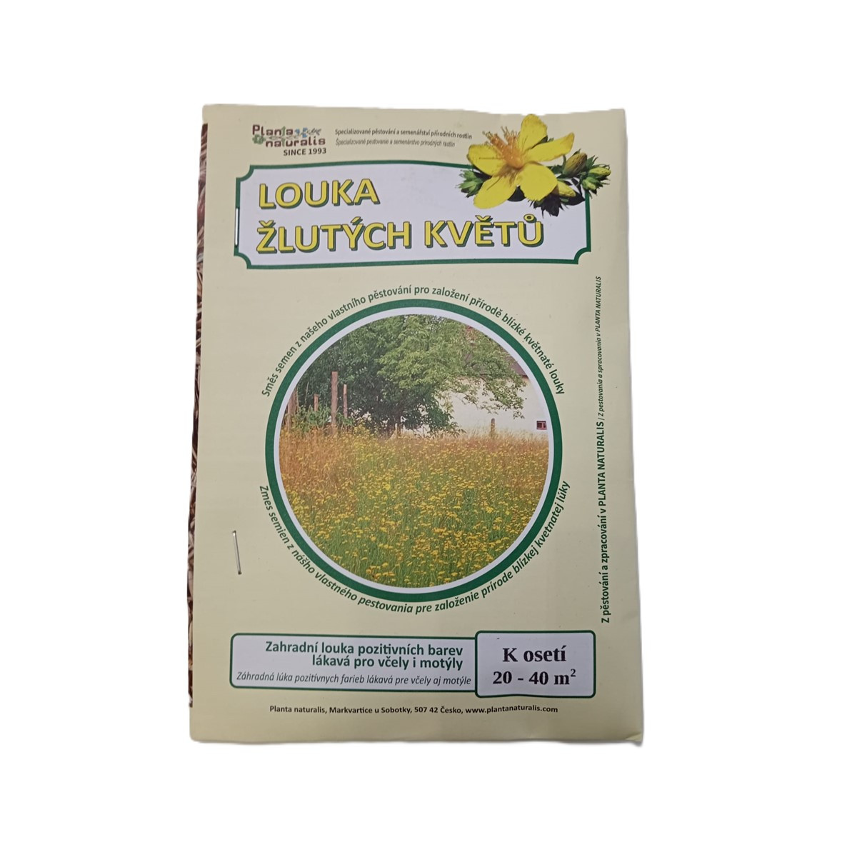 Žlutá louka - semena Planta Naturalis - směs - 40 g