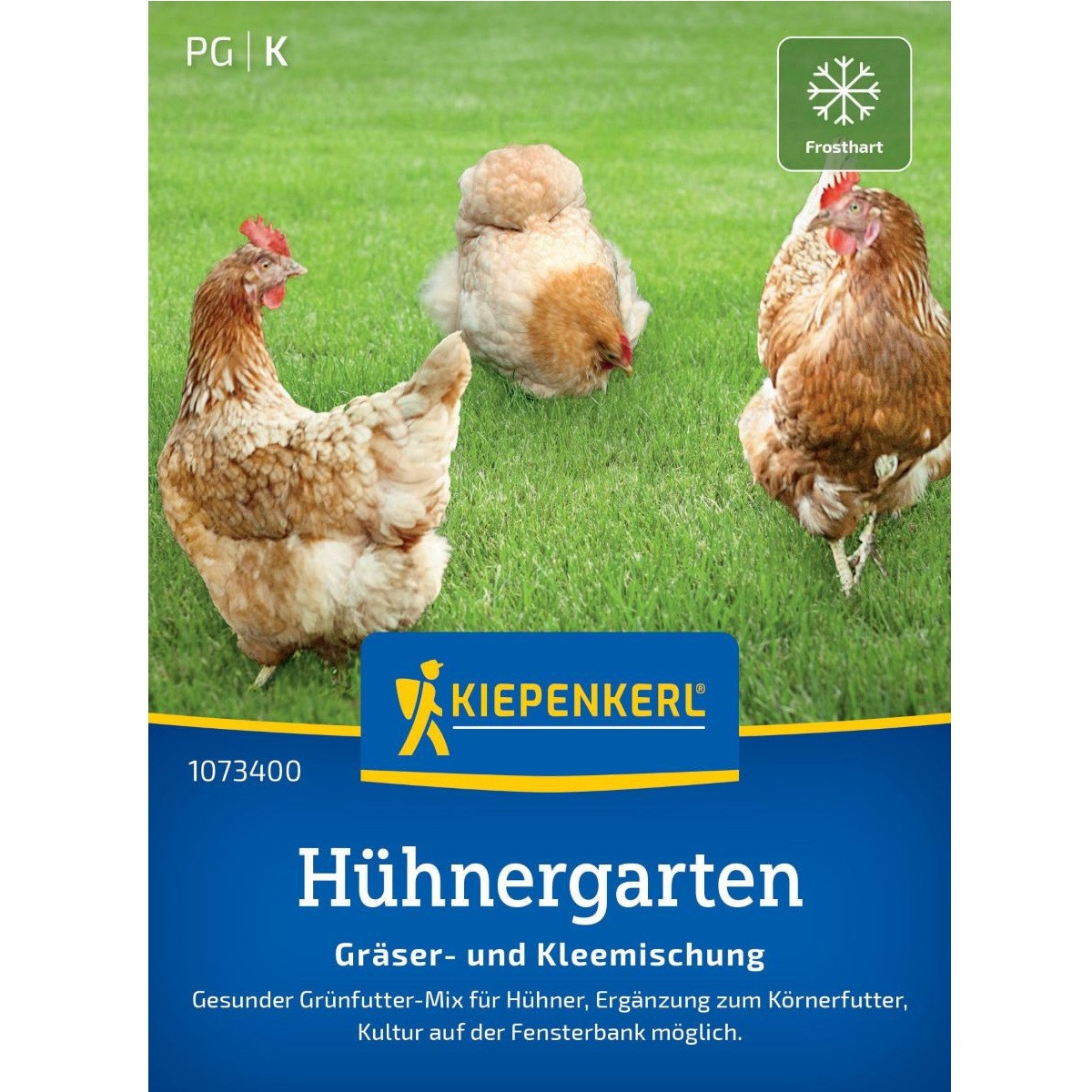 Tráva pro slepice - semena Kiepenkerl - 25 g