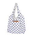 Bombažna torba z modrimi pikami - Strömshaga AB - 1 kos