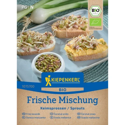 BIO Jemná směs - bio semena na klíčení - 40 g