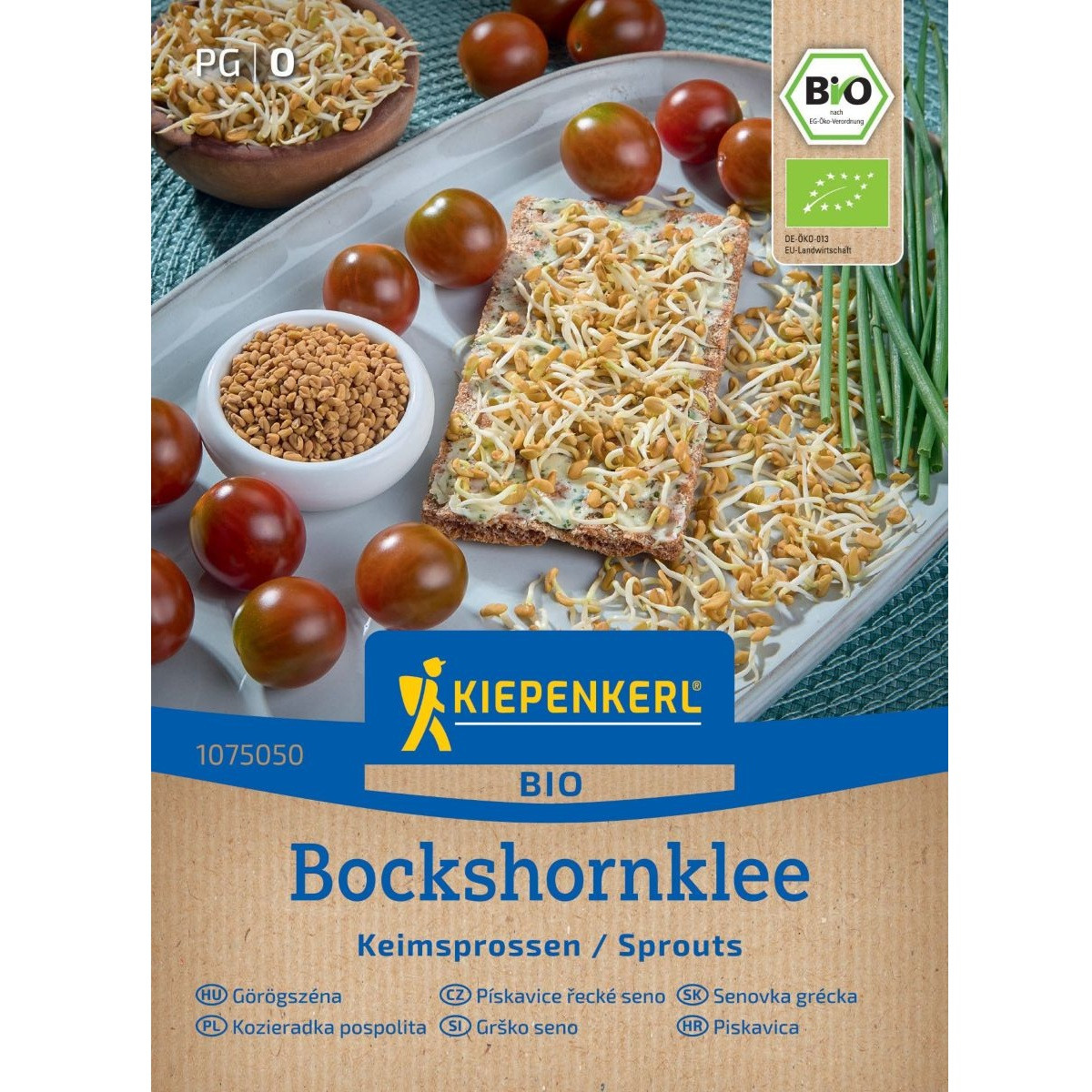 BIO Pískavice řecké seno - bio semena na klíčení - 50 g