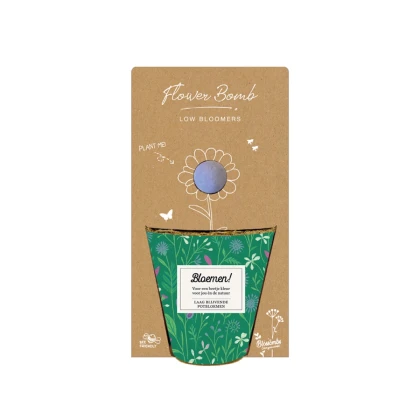 Pěstební set - Grow kit - nízko rostoucí květinová směs - Blossombs - 1 ks