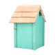 Ptačí budka zelená Beach Hut Curacao - 1 ks
