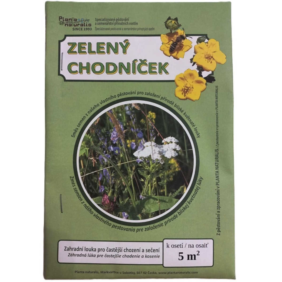 Zelený chodníček - semena Planta Naturalis - směs - 10 g