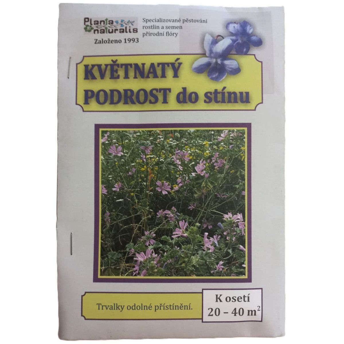 Květnatý podrost do stínu - semena Planta Naturalis - směs - 40 g