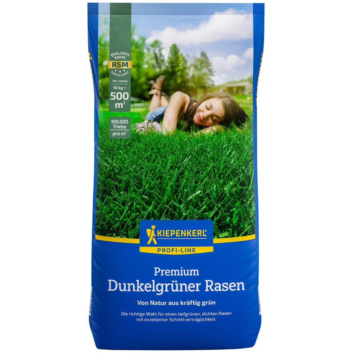 Tmavozelený trávník Premium Profi Line - semena Kiepenkerl - směs - 10 kg