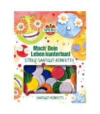 Konfeti iz cvetnih semen – okrogla – Sperli – 1 kos