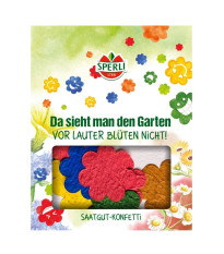 Cvetni konfeti iz semen – v obliki cvetja – Sperli – 1 kos