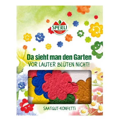 Cvetni konfeti iz semen – v obliki cvetja – Sperli – 1 kos