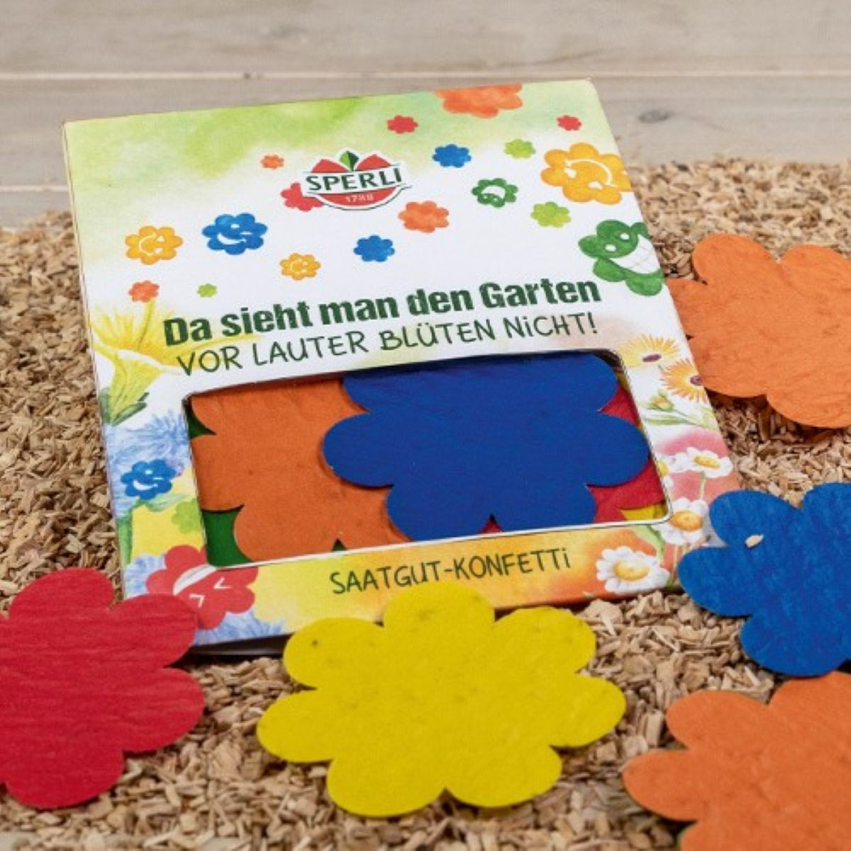 Cvetni konfeti iz semen – v obliki cvetja – Sperli – 1 kos