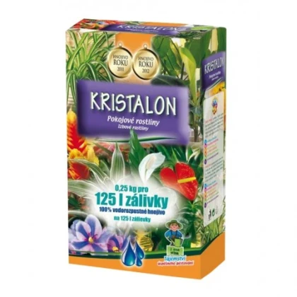 Hnojivo Kristalon pro pokojové rostliny - 0,25 kg