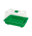 Nino mini rastlinjak z ventilacijo - 29 x 19 x 19 cm - 1 kos