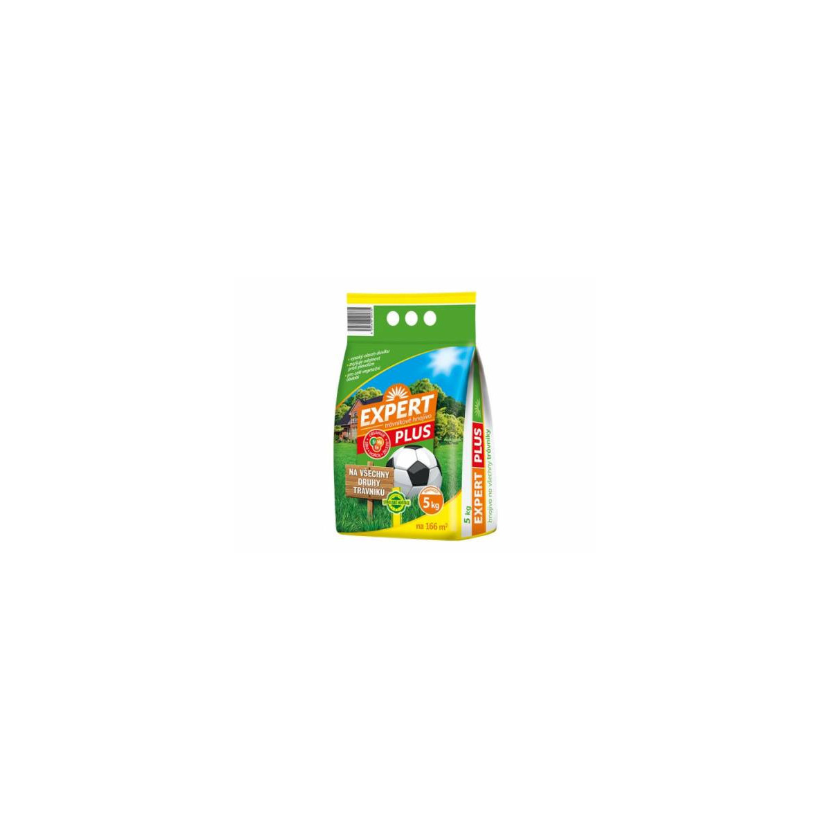 EXPERT trávníkové hnojivo Plus - všechny druhy trávníků - 5 kg